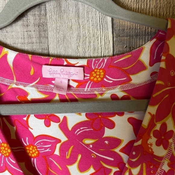 Lilly Pulitzer Floral and Gecko Print Dress - Picture 3 of 7